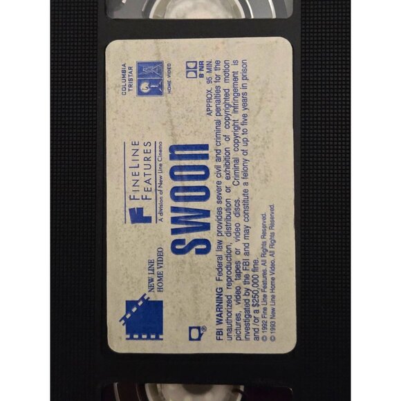 Swoon Videotape 1992 Tom Kalin New Line Home Video VHS Vintage Movie - Picture 2 of 5